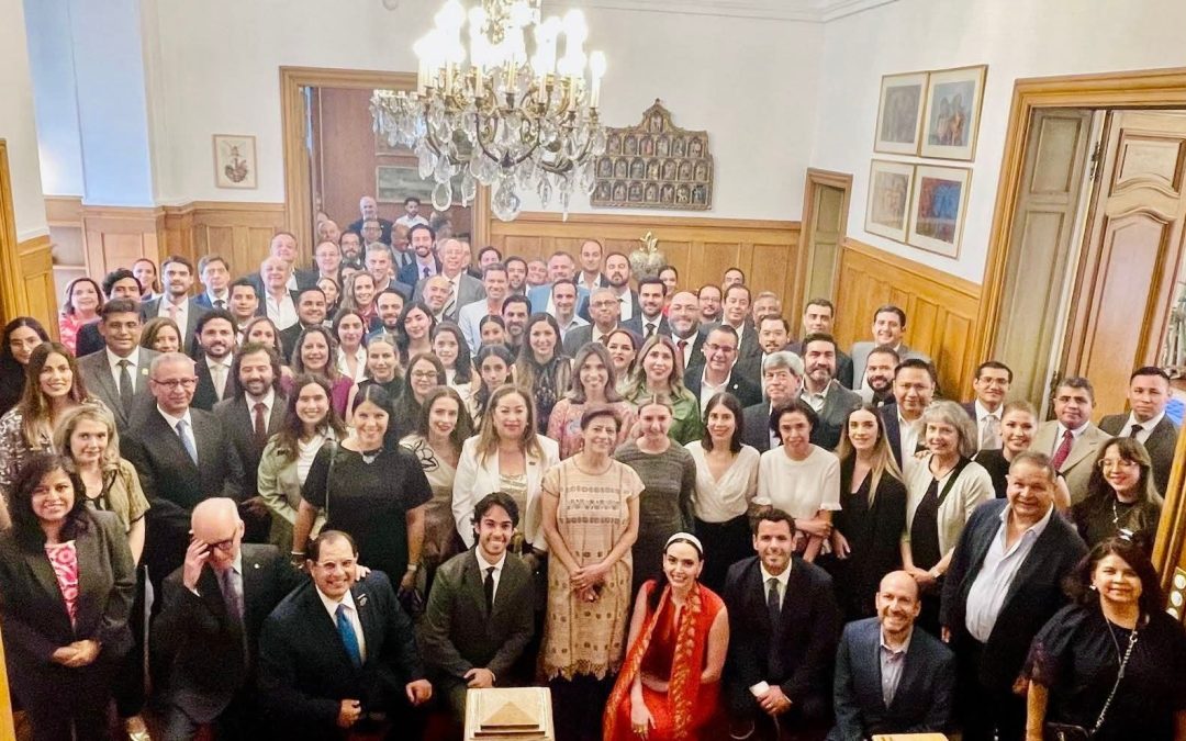 GIRAA Refuerza Vínculos Diplomáticos Con Su Visita A La Embajada De México En París